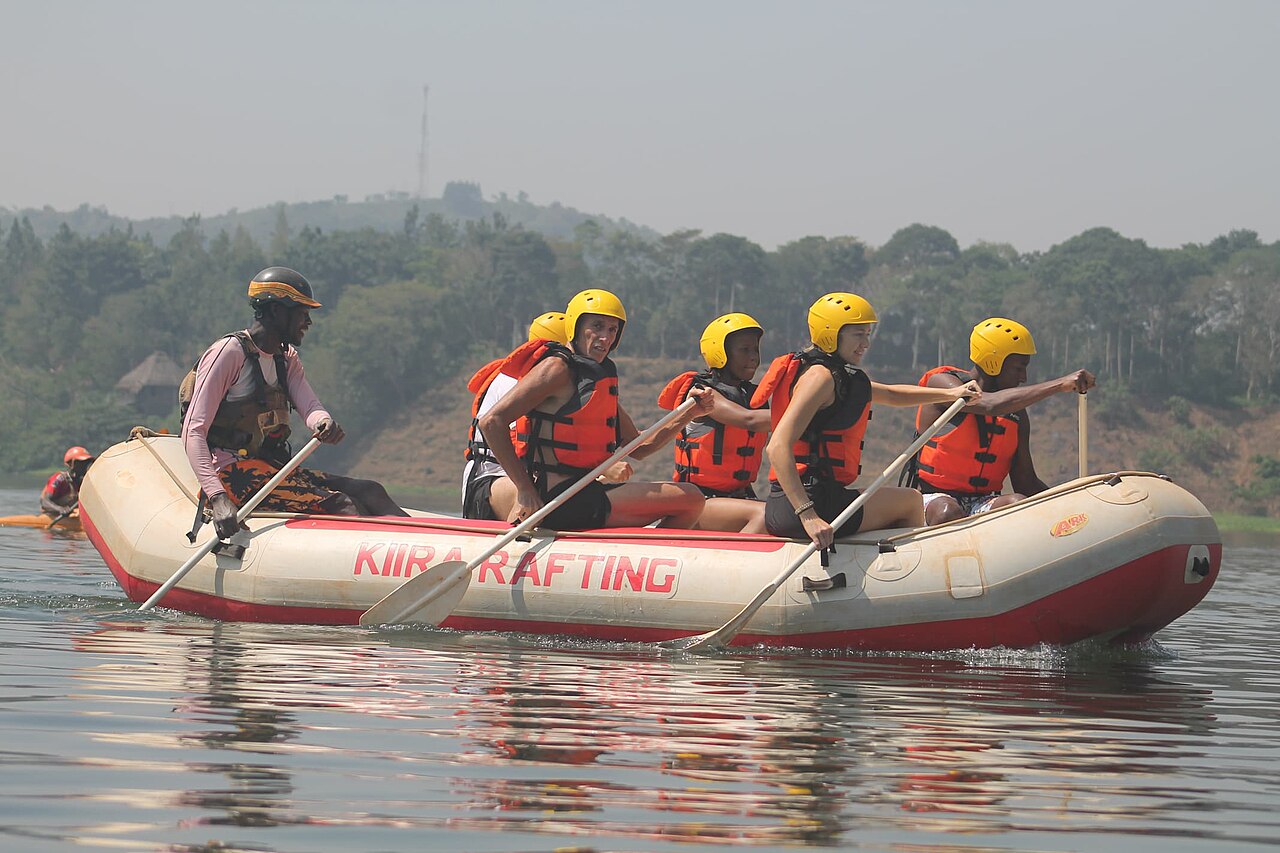 White-water rafting
